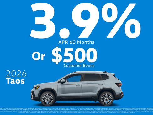 New 2026 Volkswagen Taos S image 3