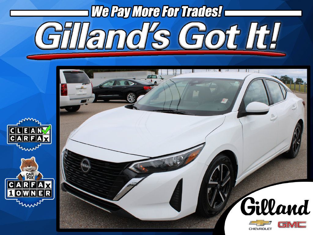 Used 2025 Nissan Sentra SV FWD image 1