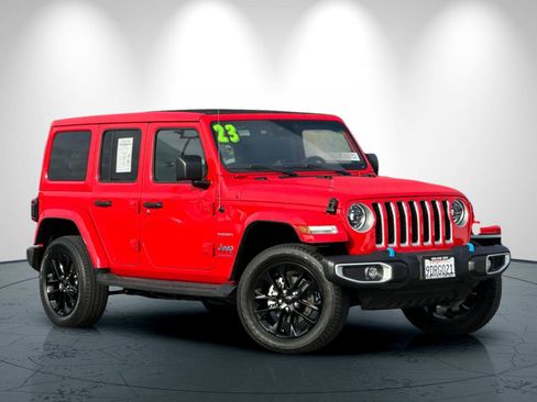 Used 2023 Jeep Wrangler Unlimited Sahara w/ Cold Weather Group image 2