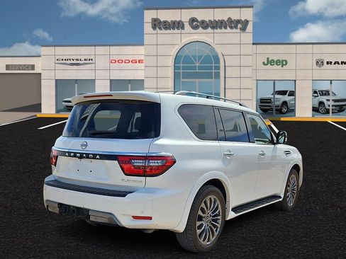Used 2023 Nissan Armada Platinum w/ Captain's Chairs Package image 3