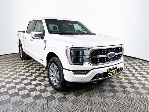 Certified 2021 Ford F150 Platinum w/ Equipment Group 701A High AWD/4WD image 1