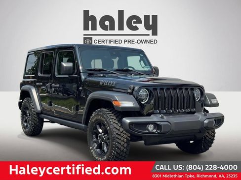 Used 2022 Jeep Wrangler Unlimited Sport AWD/4WD image 1