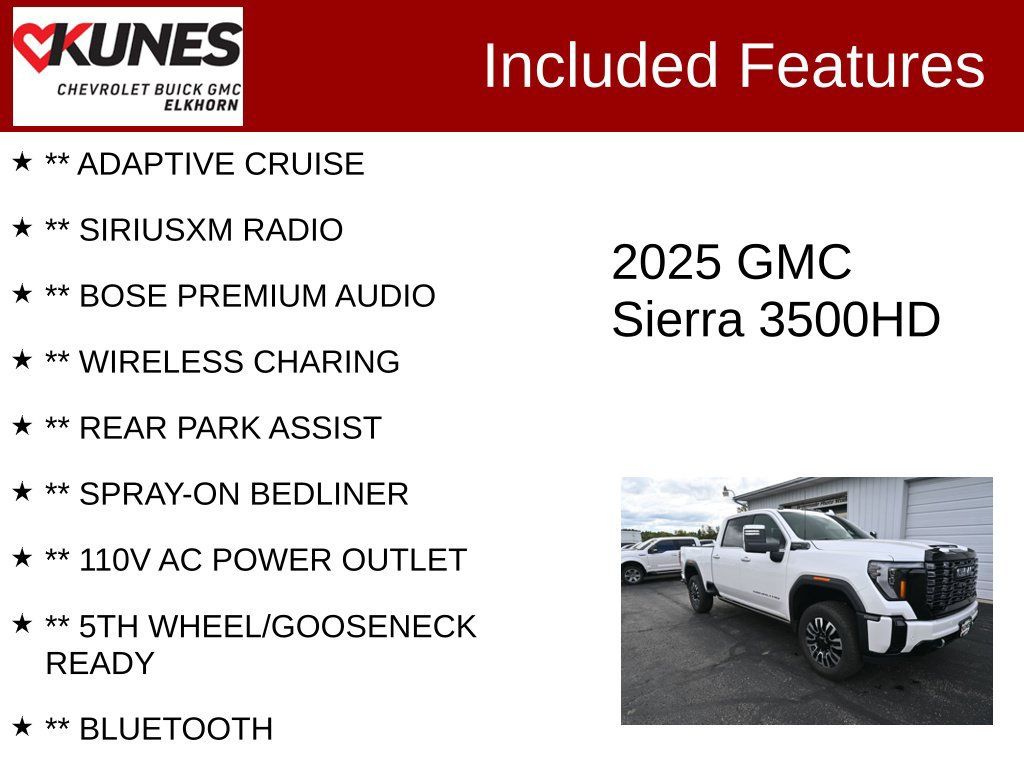 Used 2025 GMC Sierra 3500 Denali Ultimate AWD/4WD image 3