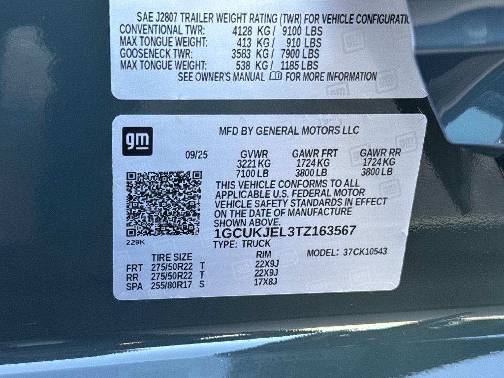 Used 2026 Chevrolet Silverado 1500 High Country AWD/4WD image 28