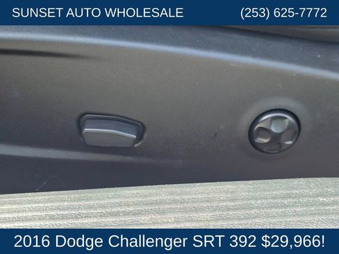 Used 2016 Dodge Challenger SRT w/ Technology Group RWD image 28