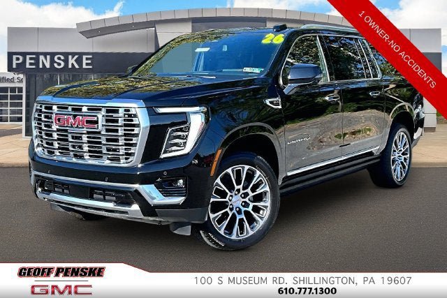 Certified 2026 GMC Yukon XL Denali w/ Sun & Power Step Package AWD/4WD image 1