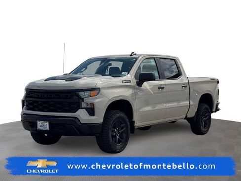 New 2026 Chevrolet Silverado 1500 Custom Trail Boss w/ Dark Appearance Package AWD/4WD image 1
