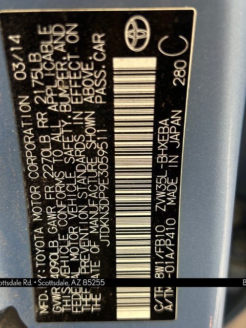 Used 2014 Toyota Prius Prime Plug-In Hybrid FWD image 25