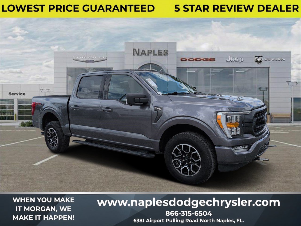 Used 2021 Ford F150 XLT w/ Equipment Group 302A High AWD/4WD image 1