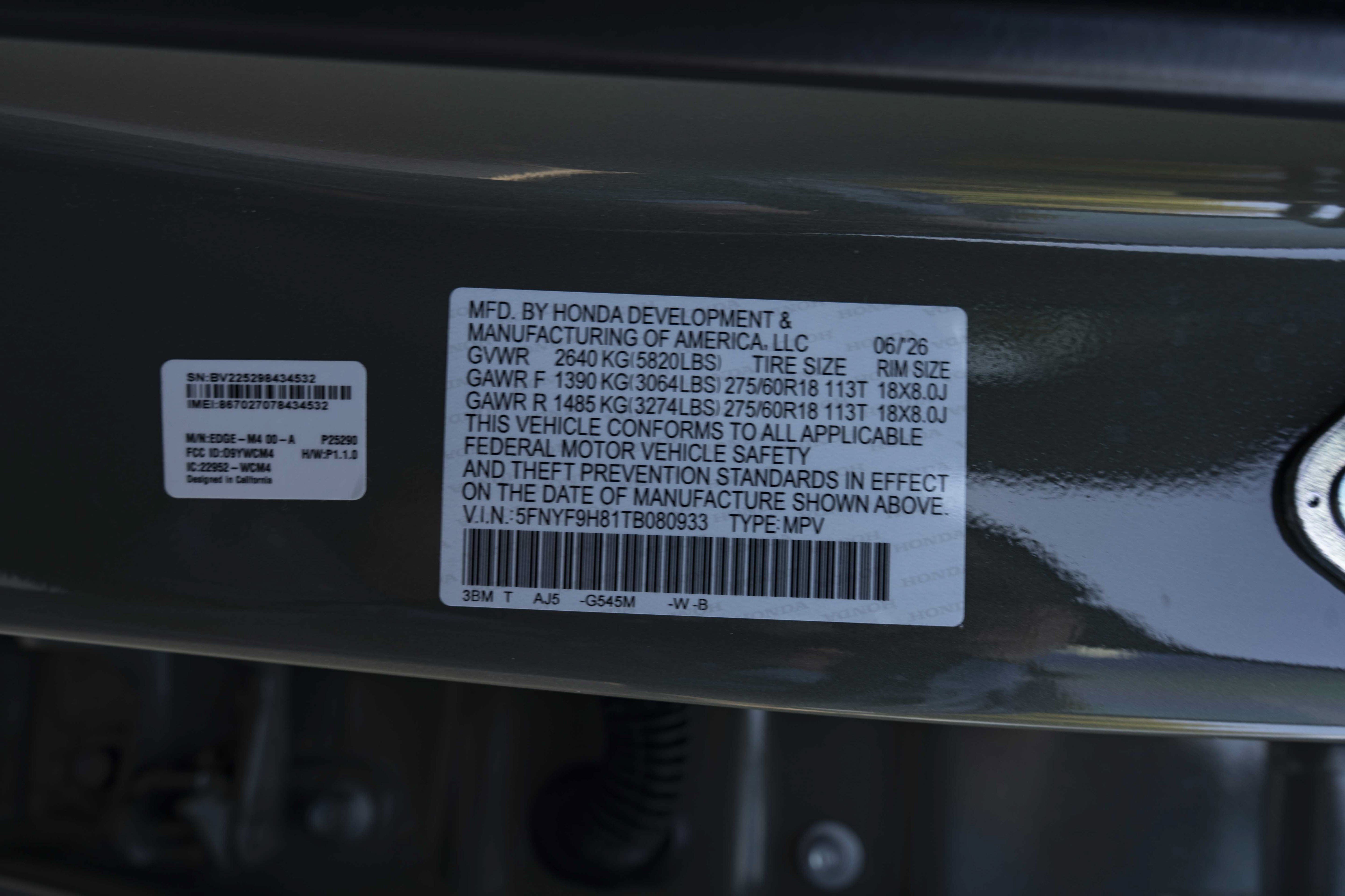 Used 2026 Honda Passport TrailSport Elite image 48