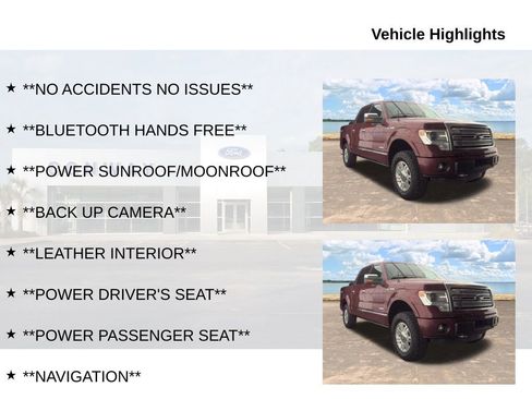 Used 2014 Ford F150 Platinum image 3