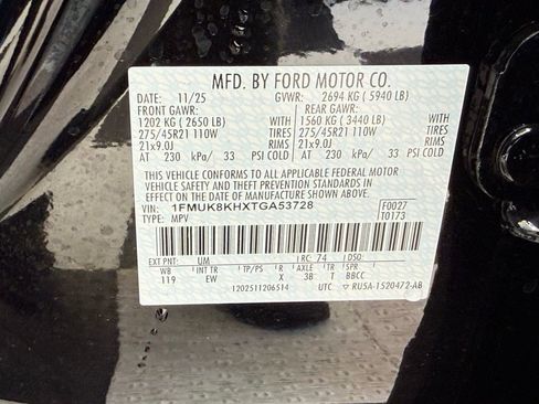 New 2026 Ford Explorer ST-Line w/ ST-Line Street Pack image 45