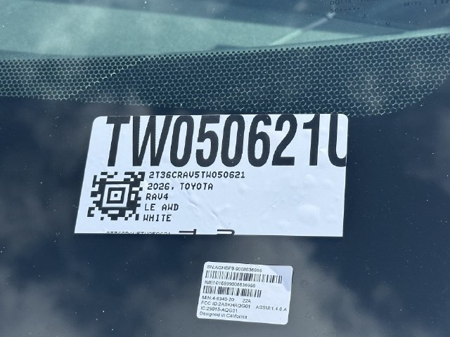 Used 2026 Toyota RAV4 XLE Premium w/ Panoramic Sun Roof Package AWD/4WD image 35