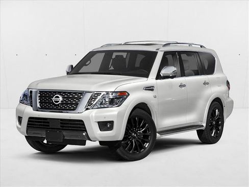 Used 2020 Nissan Armada Platinum w/ Captain's Chairs Package image 1