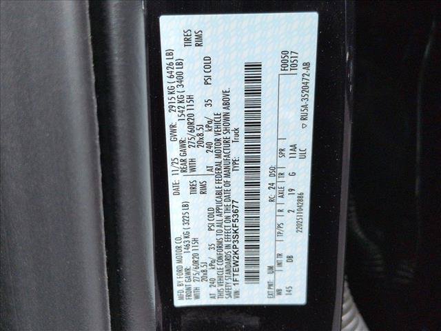 Used 2025 Ford F150 STX w/ STX Black Appearance Package RWD image 22