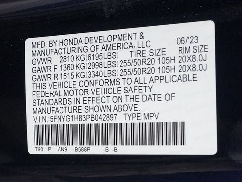 Used 2023 Honda Pilot Elite image 58