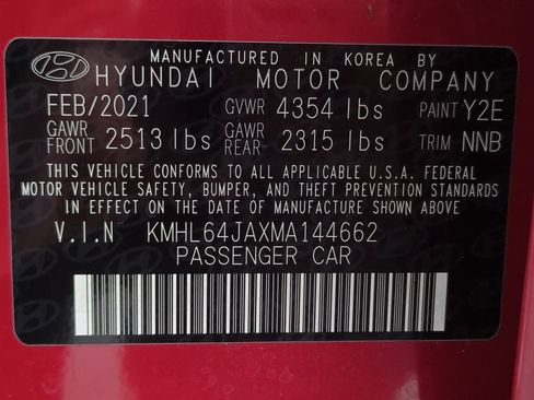 Used 2021 Hyundai Sonata SEL FWD image 22
