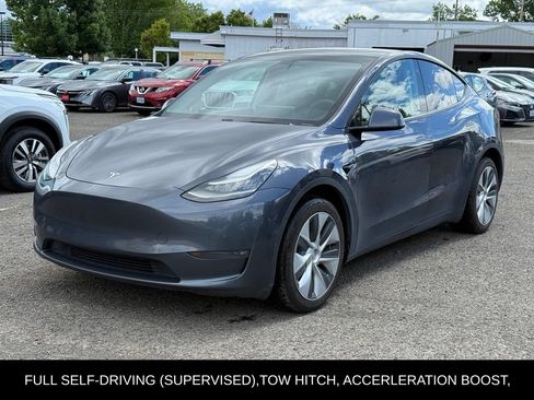 Used 2020 Tesla Model Y Long Range AWD/4WD image 2