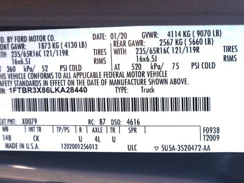 Used 2020 Ford Transit 250 148 High Roof Extended image 43