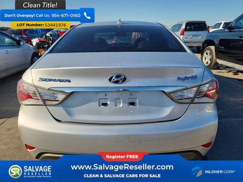 Used 2012 Hyundai Sonata Hybrid w/ Leather Pkg FWD image 8