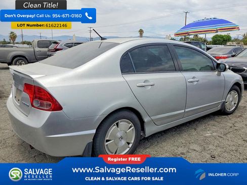 Used 2008 Honda Civic Hybrid Sedan image 4