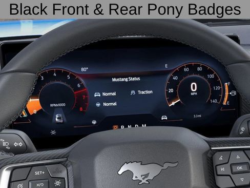 New 2025 Ford Mustang Convertible w/ Mustang Nite Pony Package image 14