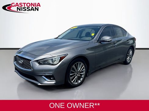 Used 2023 INFINITI Q50 Luxe w/ Cargo Package RWD image 3