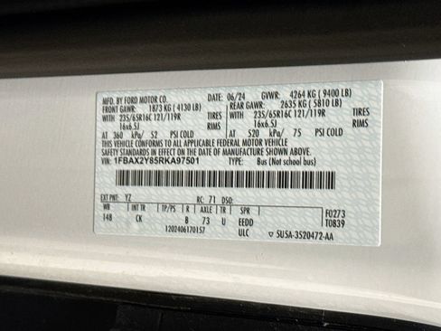 Used 2024 Ford Transit 350 XLT RWD image 34