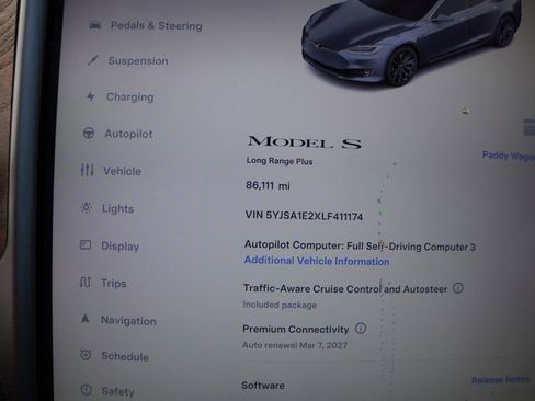 Used 2020 Tesla Model S Long Range Plus AWD/4WD image 8