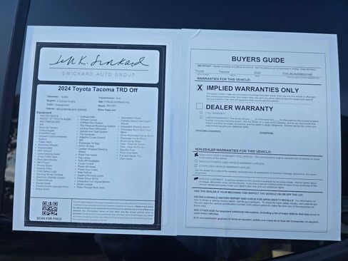 Used 2024 Toyota Tacoma TRD Off-Road image 18