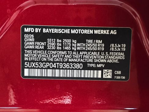 Used 2026 BMW X3 xDrive30i w/ Convenience Package AWD/4WD image 34