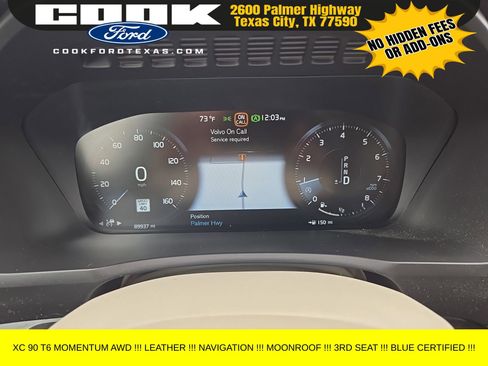 Used 2018 Volvo XC90 T6 Momentum w/ Convenience Package image 10