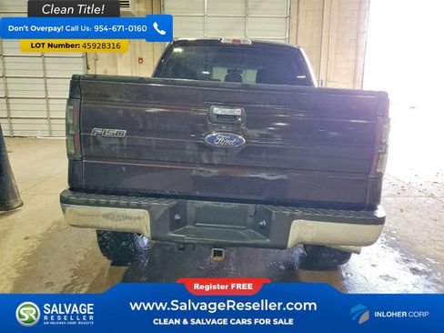 Used 2013 Ford F150 XLT w/ XLT Chrome Pkg AWD/4WD image 8