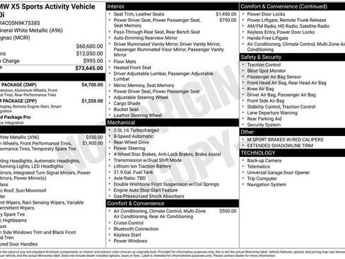 Used 2022 BMW X5 sDrive40i w/ M Sport Package image 7