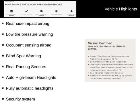 Certified 2023 Nissan Altima 2.5 SV AWD/4WD image 13