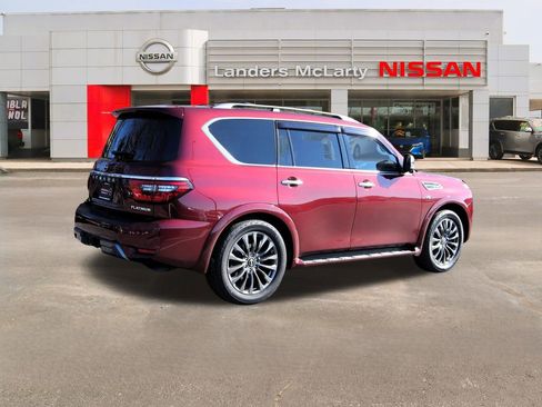 Used 2021 Nissan Armada Platinum w/ Captain's Chairs Package image 3