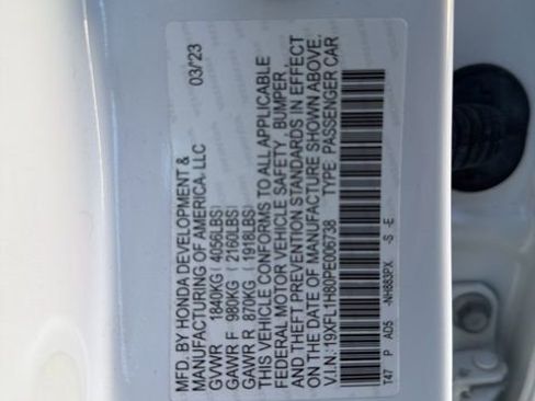 Used 2023 Honda Civic Sport Touring image 17