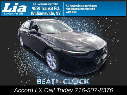 New 2025 Honda Accord LX image 1