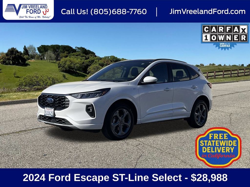Used 2024 Ford Escape ST-Line Select w/ Tech Pack #1 AWD/4WD 360° Tour
