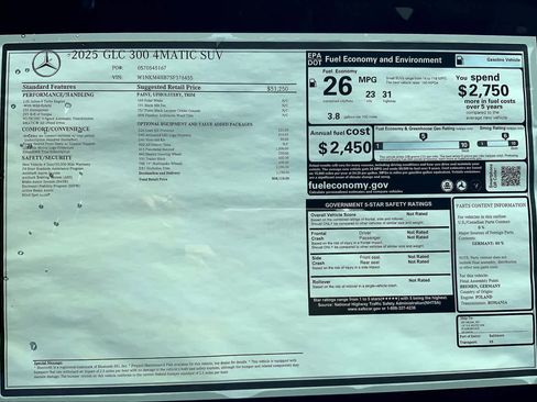 Certified 2025 Mercedes-Benz GLC 300 4MATIC image 26