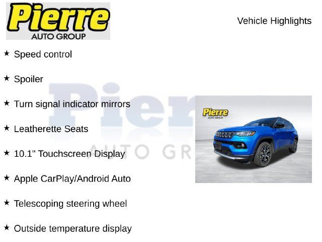 Used 2025 Jeep Compass Limited AWD/4WD image 13
