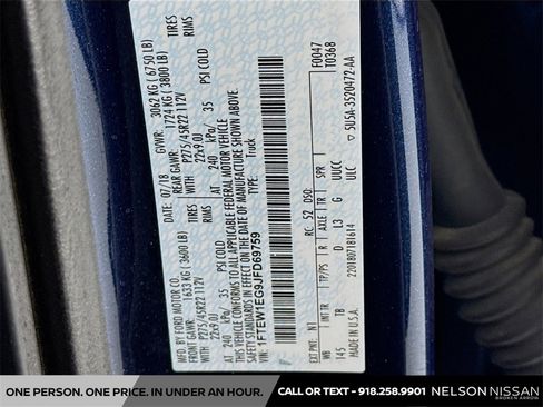 Used 2018 Ford F150 Limited w/ Trailer Tow Package image 33