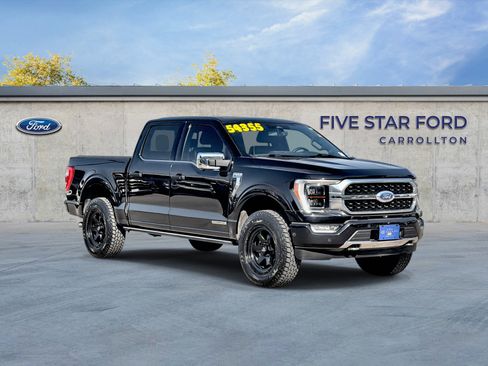 Certified 2023 Ford F150 Platinum w/ Equipment Group 701A High AWD/4WD image 1
