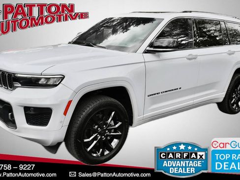 Used 2021 Jeep Grand Cherokee L Overland w/ Luxury Tech Group IV AWD/4WD image 1