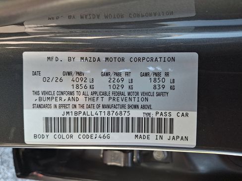 New 2026 MAZDA MAZDA3 s FWD image 15