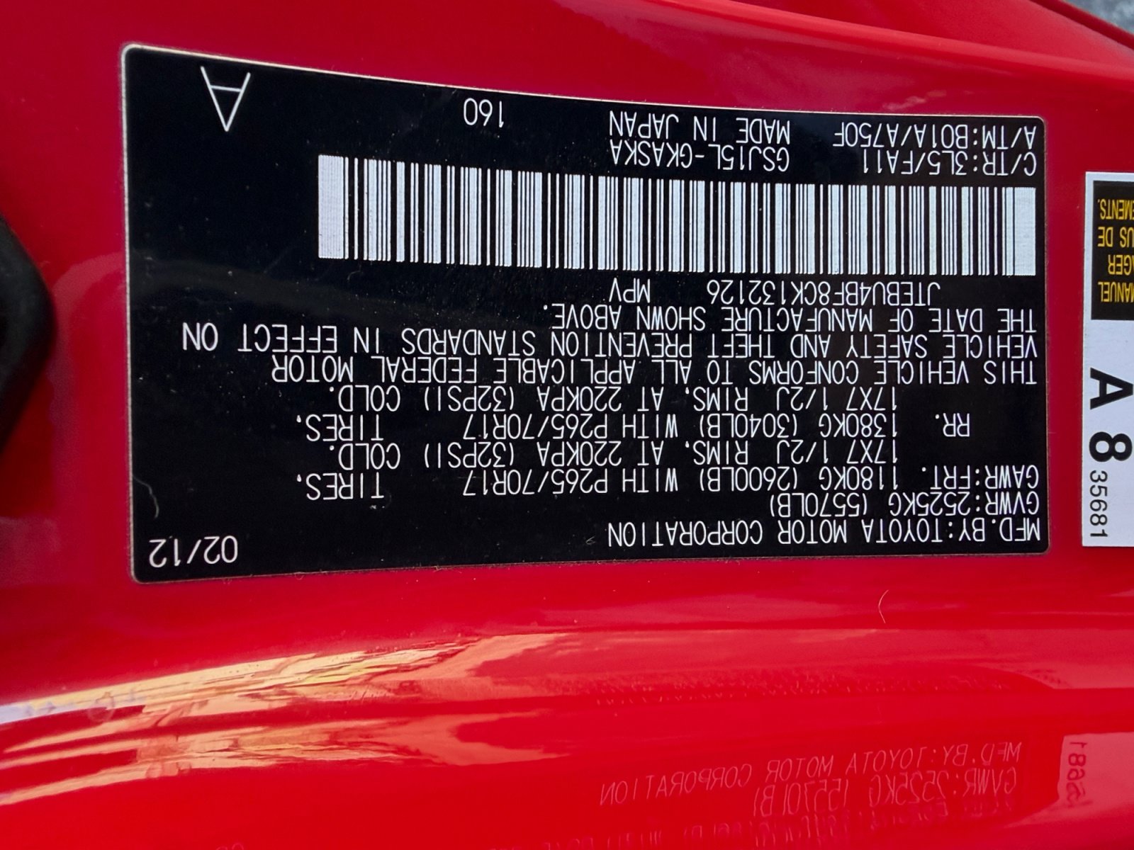 Used 2012 Toyota FJ Cruiser 4WD w/ Trail Teams Special Edition image 34