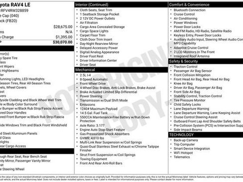 Used 2024 Toyota RAV4 LE image 27