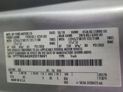 Used 2019 Ford F250 XL w/ Power Equipment Group RWD image 33