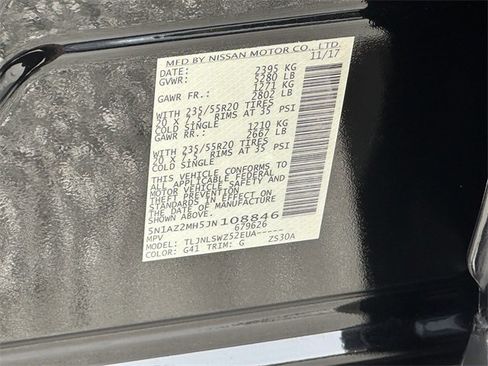 Used 2018 Nissan Murano Platinum w/ Cargo Package image 34