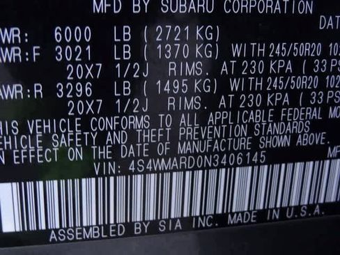 Used 2022 Subaru Ascent Touring w/ Popular Package #2A image 41